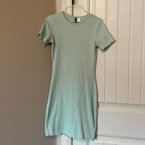 Knee length fitted dress